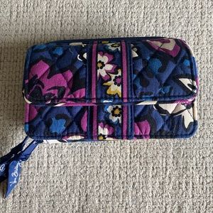 Vera Bradley Wallet - African Violet Pattern